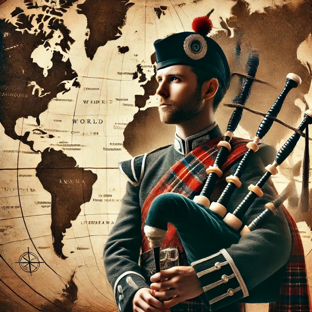 Bagpipers in World Wide