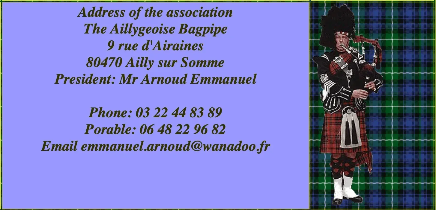 La cornemuse aillygeoise