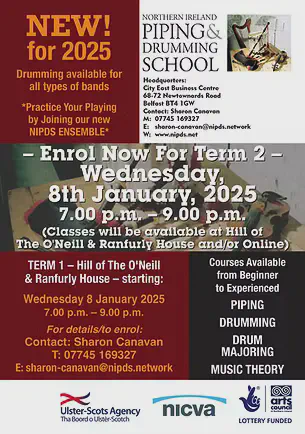 No. Ireland Piping & Drumming School - O'Neill & Runfurly House