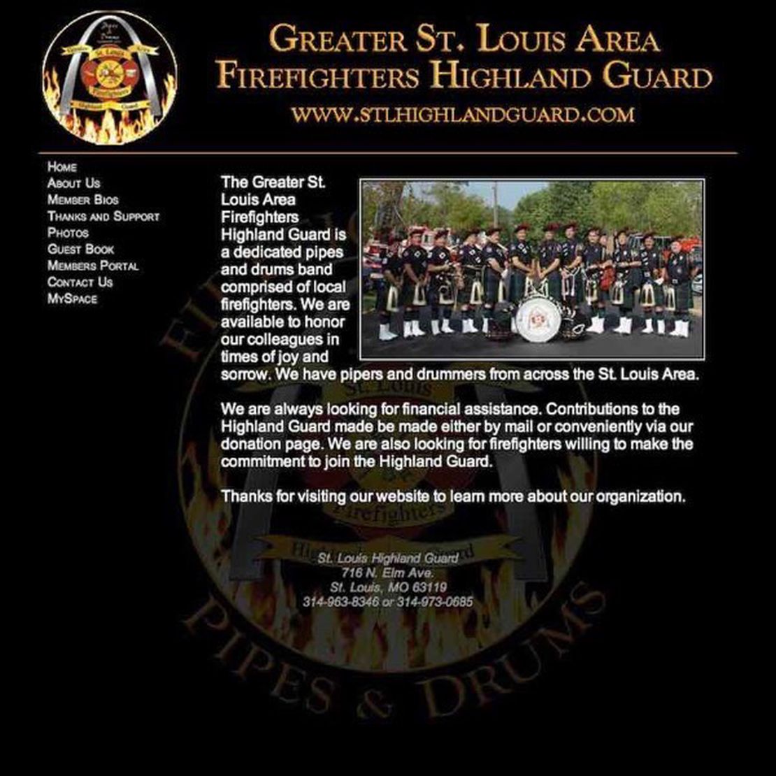 greater st. louis area firefighters highland guard