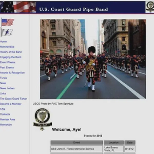 U.S Coast Guard Pipe band