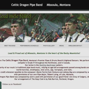 celtic dragon pipe band