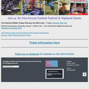 Southeast Florida Scottish Festival & Highland Games