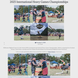 Melbourne Highland Games & Celtic Festival