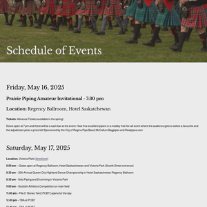 Prairie Piping Amateur Invitational